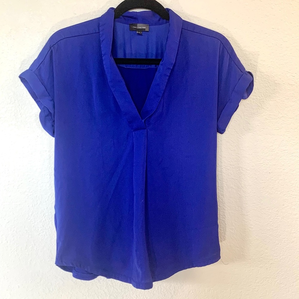 The Limited Blue Blouse